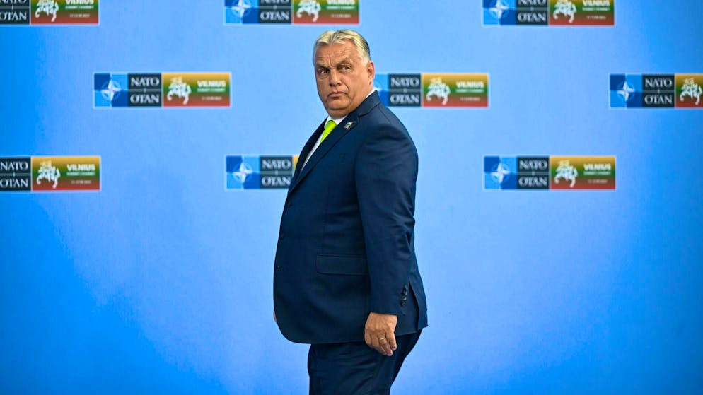 Putin and Trump friend Viktor Orbán (archive image).