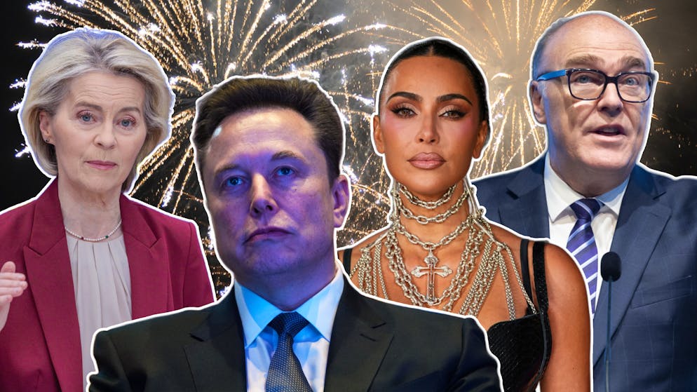 Persönlichkeiten aus Politik, Popkultur und Wirtschaft haben 2025 geprägt – mal ernst, mal absurd, oft bezeichnend.