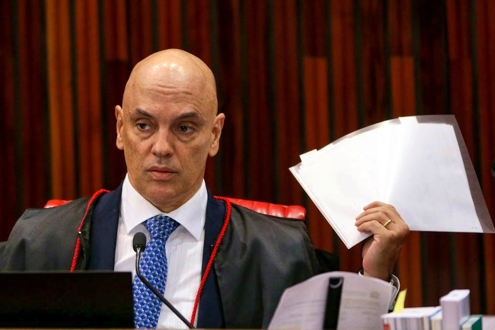 Will no longer be sanctioned: Brazilian federal judge Alexandre de Moraes.