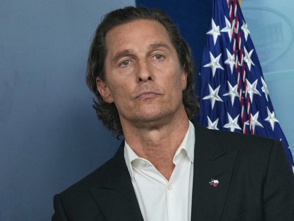 Matthew Mcconaughey.