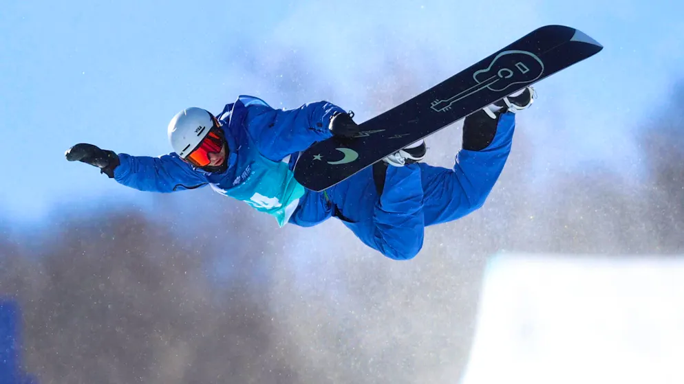 Snowboard. Le Valdo-Brésilien Pat Burgener meilleur «Suisse» en half-pipe