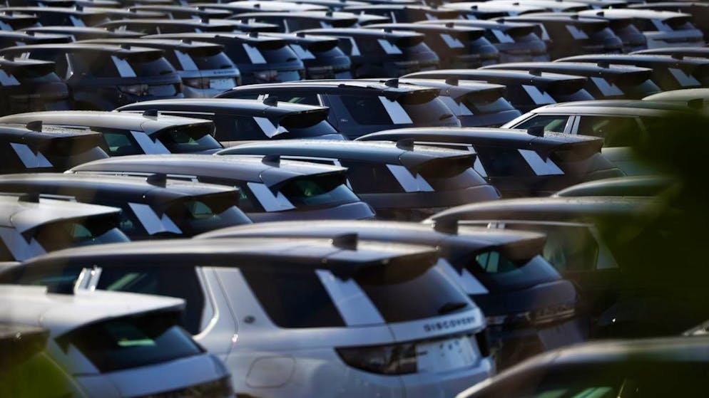 Le mois d'octobre a notamment été marqué par la reprise des activités du constructeur Jaguar Land Rover avec un impact non négligeable sur l'économie britannique (archives).