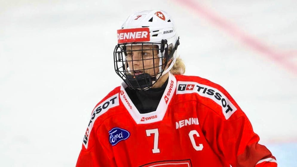 Lara Stalder also scored against Sweden on Friday, but could not prevent the Swiss defeat
