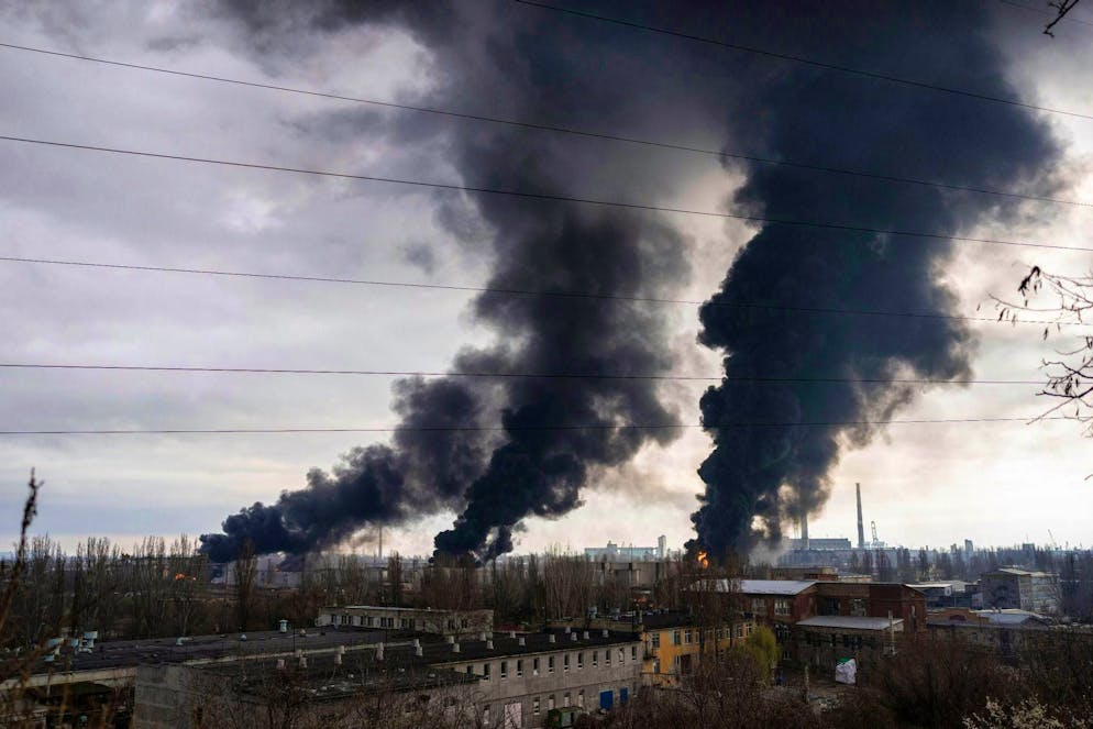 The Ukrainian Black Sea coast is repeatedly attacked by Russia.