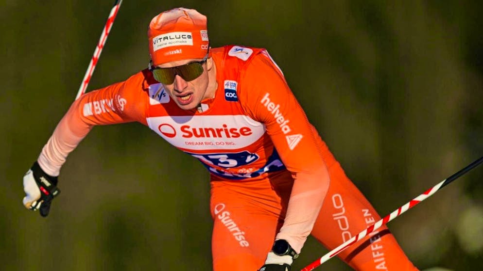 Janik Riebli had to do without his partner Valerio Grond on Friday