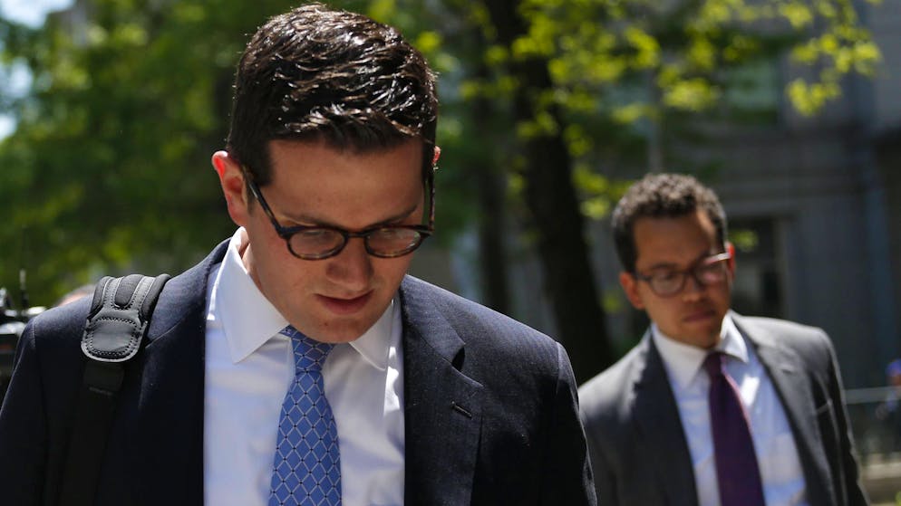 Anwälte von Francisco Flores und Efrain Campo beim Verfahren 2016 in New York.