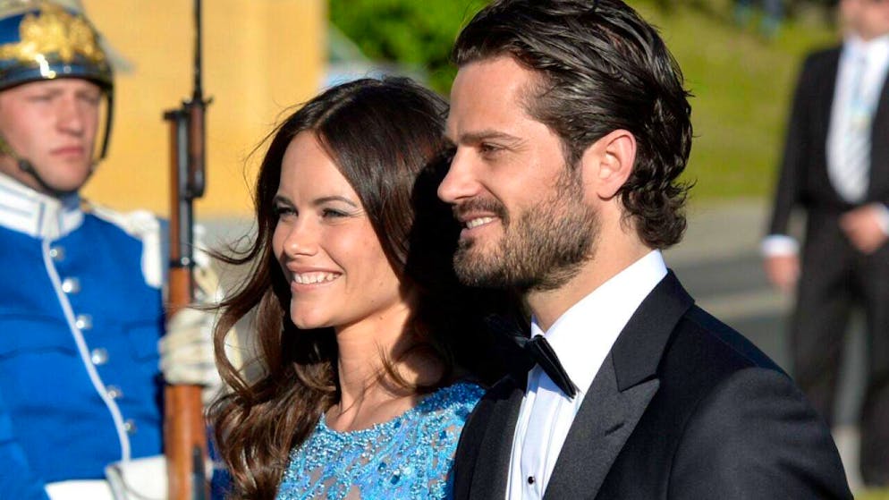 La principessa Sofia di Svezia con il principe Carlo Filippo in una foto di alcuni anni fa