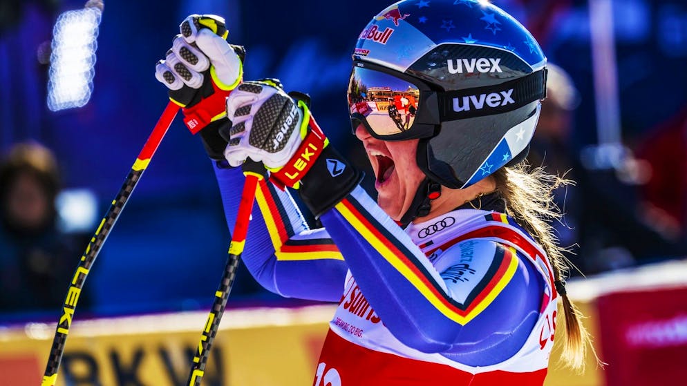 Emma Aicher s’est interposée sur la route du succès de Lindsey Vonn.
