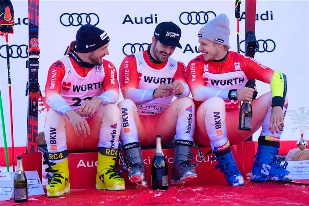 Podio tutto elvetico