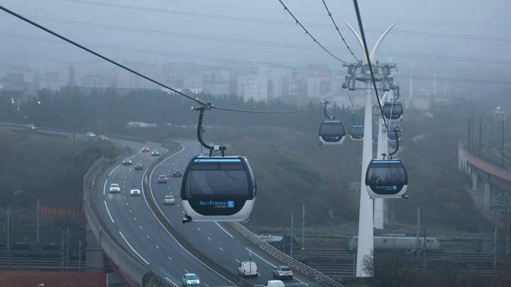 Banlieue de Paris. «C'est comme au ski!» : l’Île-de-France inaugure son premier téléphérique urbain