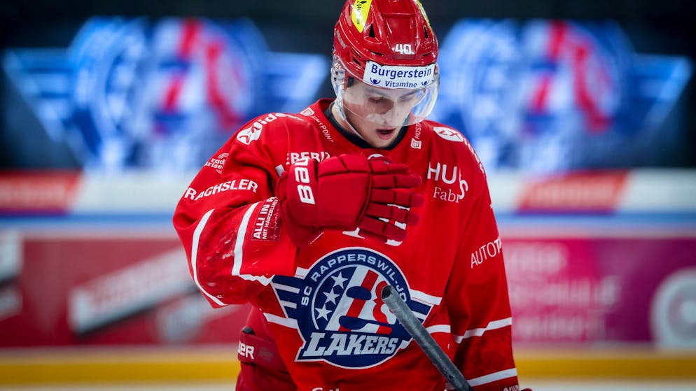 Jonas Taibel (ici sous le maillot de Rapperswil) sera absent pour plusieurs rencontres.