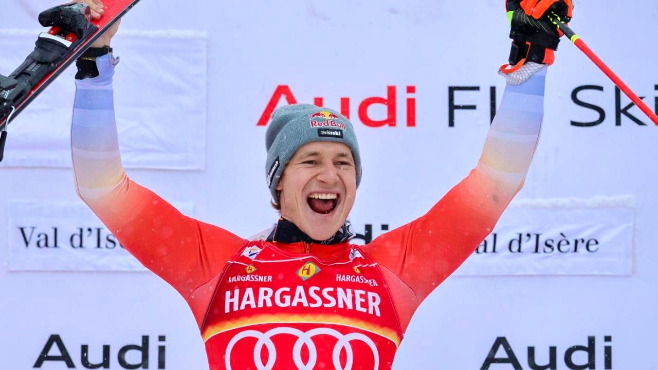 Alpine skiing. Marco Odermatt on the brink of his 50th World Cup victory
