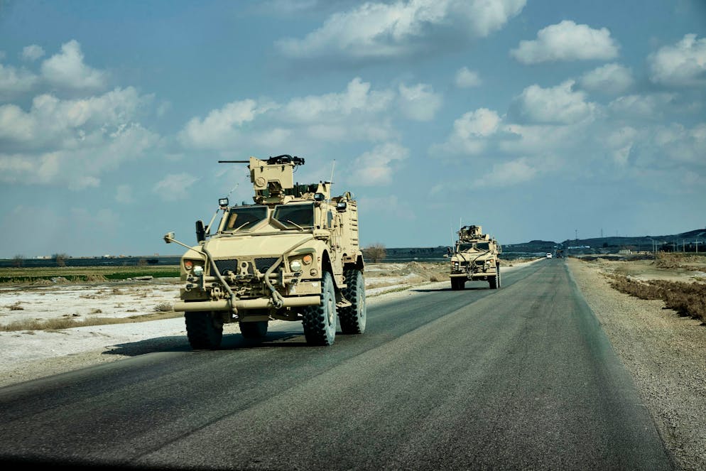 Un convoi de l’armée américaine en Syrie, en février 2025 (photo d’illustration).