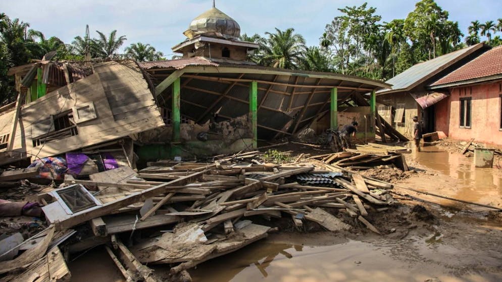 La province d'Aceh, à l'extrémité occidentale de l'île indonésienne de Sumatra, est la région la plus touchée par les inondations (archives).