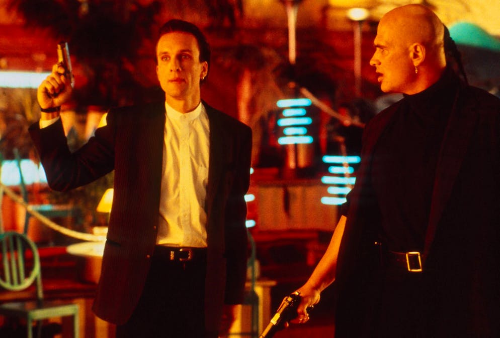 Peter Greene nel film «The mask» del 1994. 