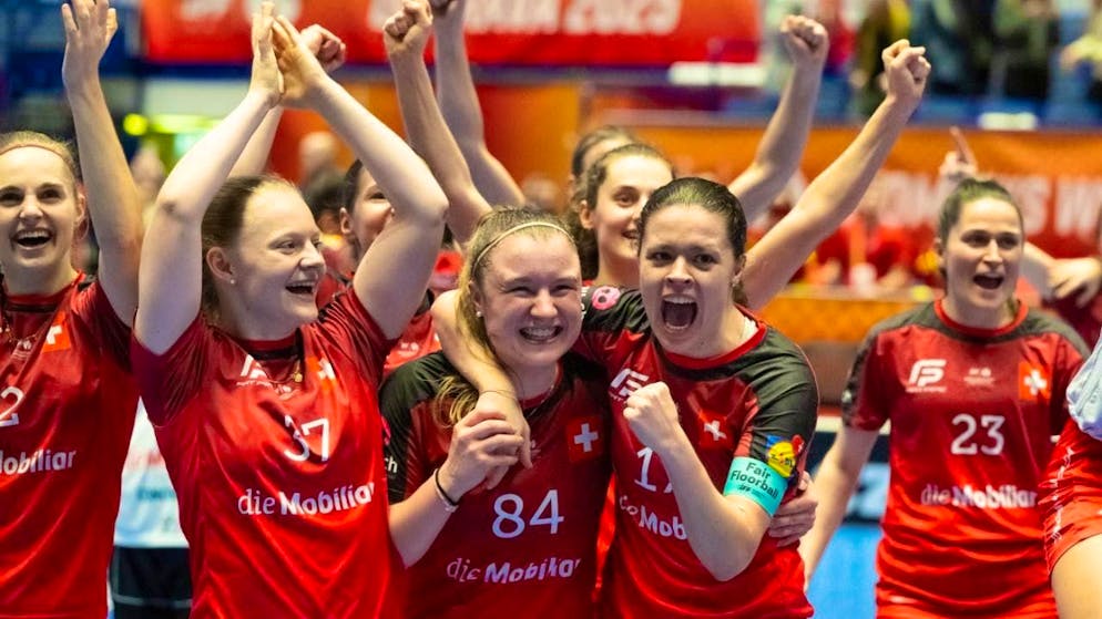 The stunned Swiss women still can't believe their gold medal