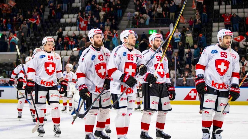 The Swiss national ice hockey team still fails to win its seventh game at the ZSC Arena in Zurich-Altstetten