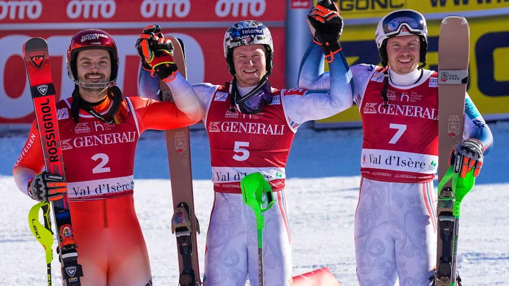 Slalom. In Val d'Isère Loïc Meillard deve inchinarsi solo a Timon Haugan