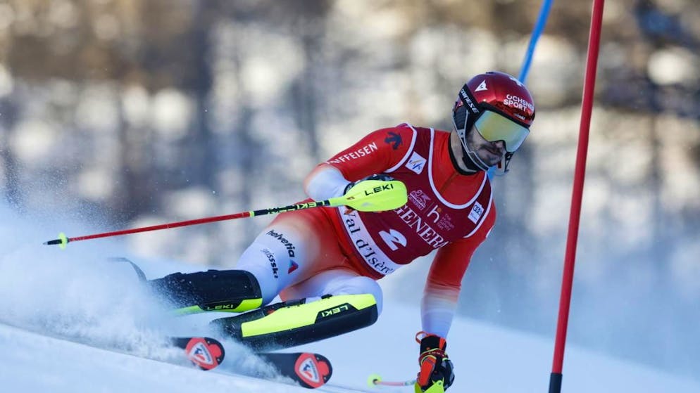 Alpine skiing. Meillard in the best starting position for further success