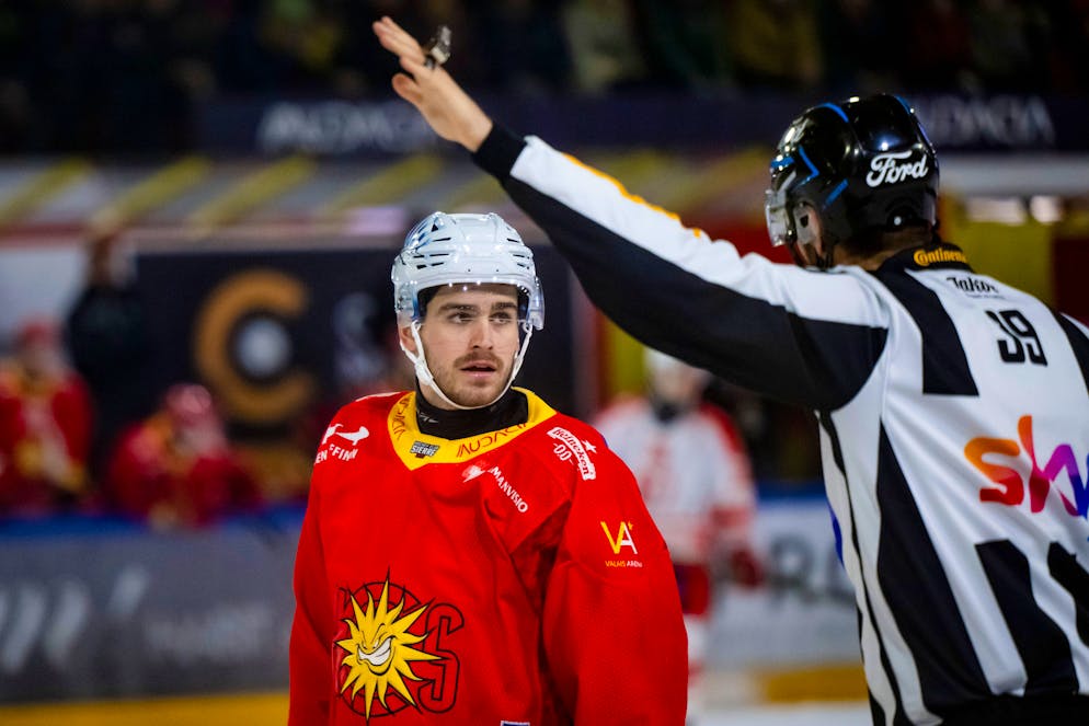 Sierre prend la tête de la Swiss League après sa victoire à Coire (image d’archives).