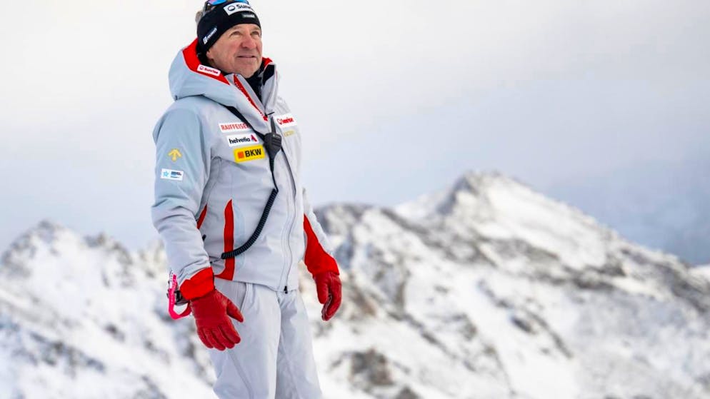 Beat Tschuor, Cheftrainer der Frauen bei Swiss-Ski, mahnt beim von Verletzungen gebeutelten Speed-Team zur Geduld