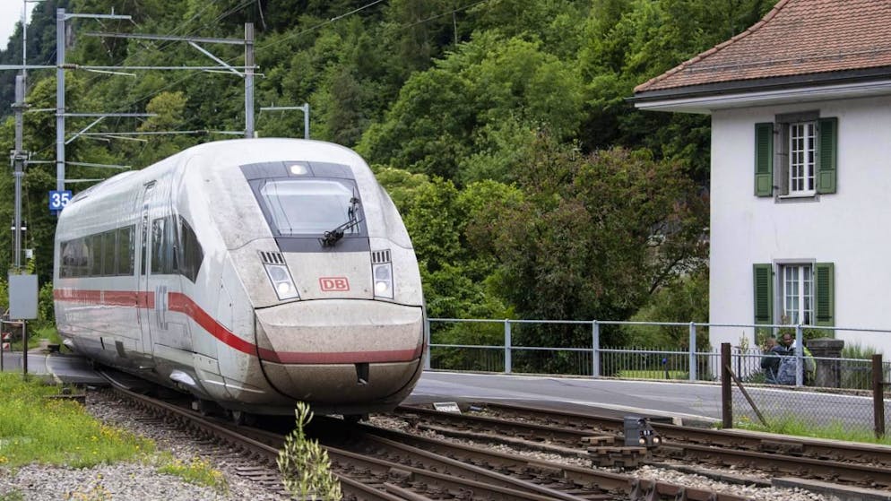 Un train ICE permet désormais de rejoindre plusieurs grandes villes d'Allemagne au départ de Brigue (photo d'illustration).