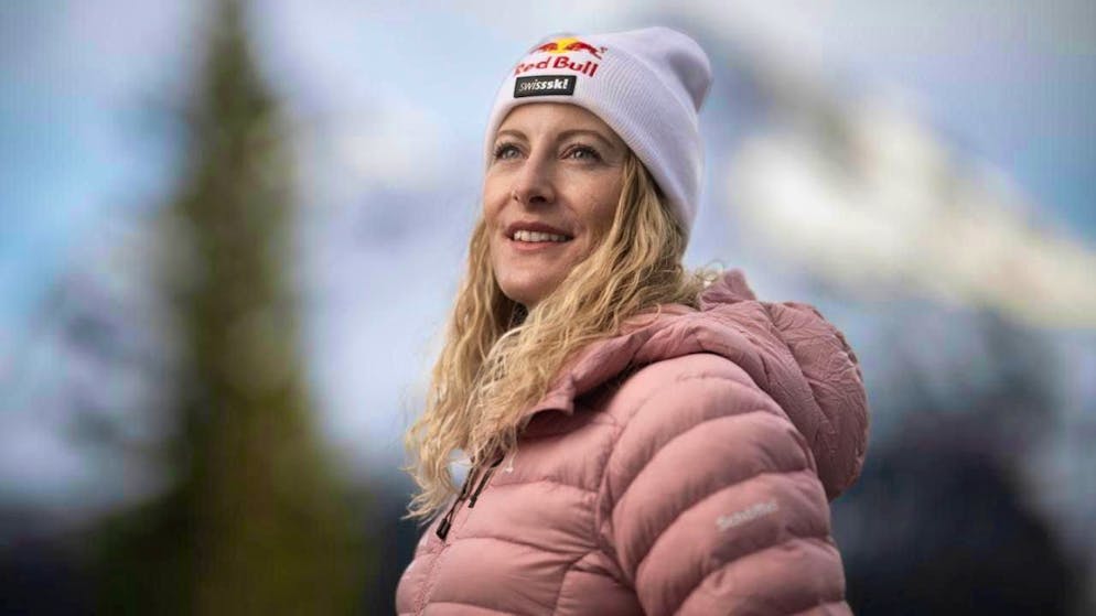 Cautiously optimistic: A minor leg injury is limiting Fanny Smith slightly