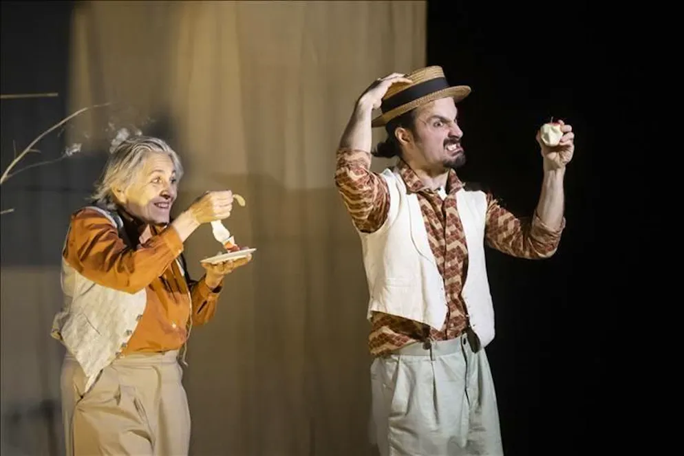 Uno spettacolo del Teatro Pan