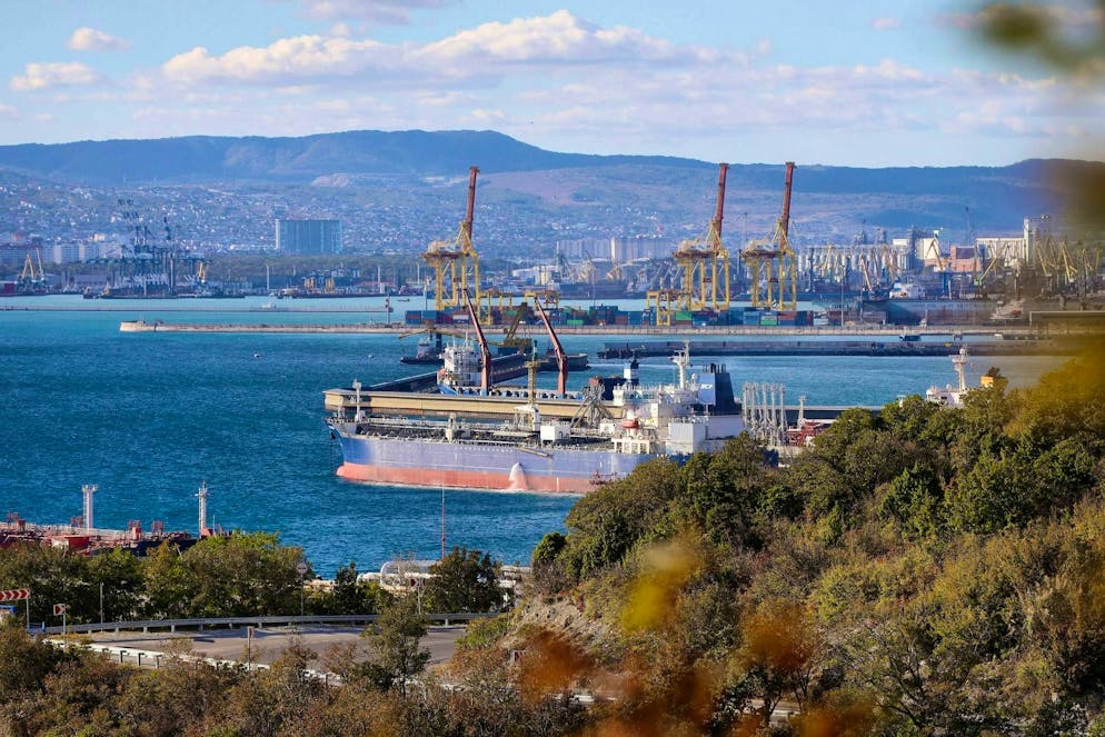 The Black Sea port in Novorossiysk is repeatedly the target of Ukrainian drone attacks.