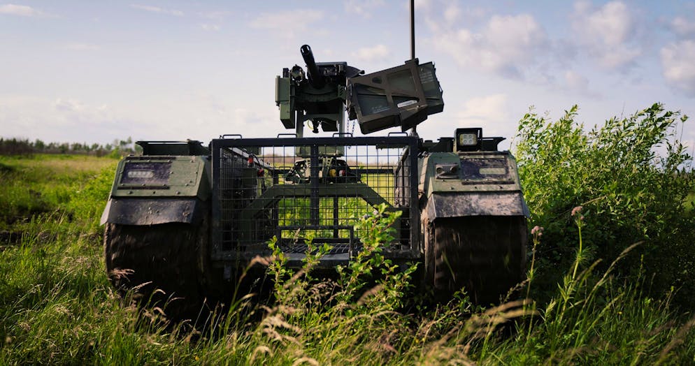 Die Bodendrohne Buria.