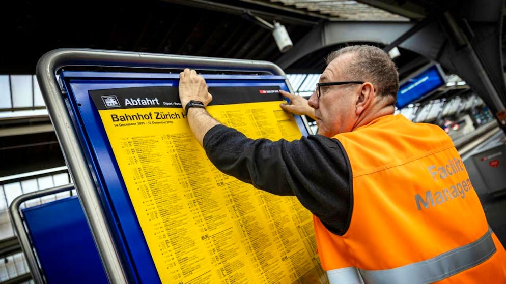 SBB und VBZ ziehen eine positive Bilanz zum Fahrplanwechsel - Gallery. Die Mitarbeitenden der SBB und der weiteren Verkehrsbetriebe hatten in den Tagen des Fahrplanwechsels viel zu tun.