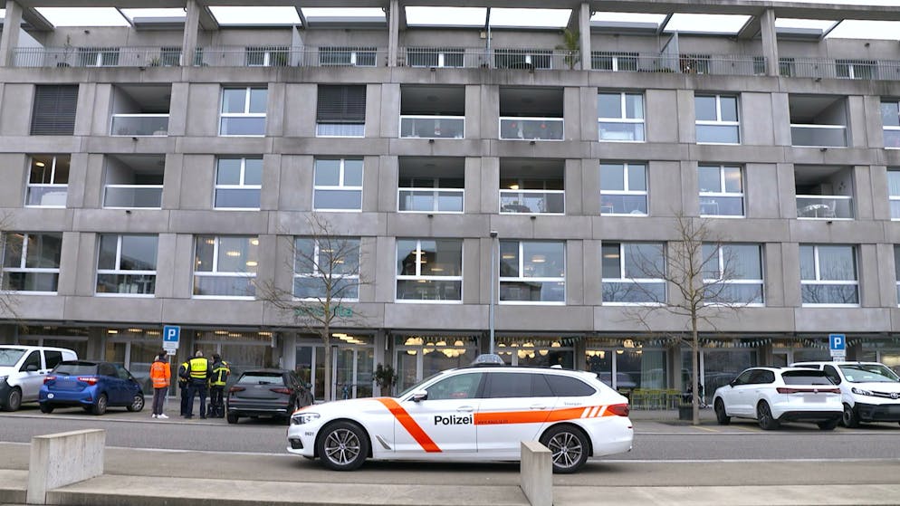 Arbon TG. Fire in retirement home - senior citizen (85) flown to hospital by helicopter