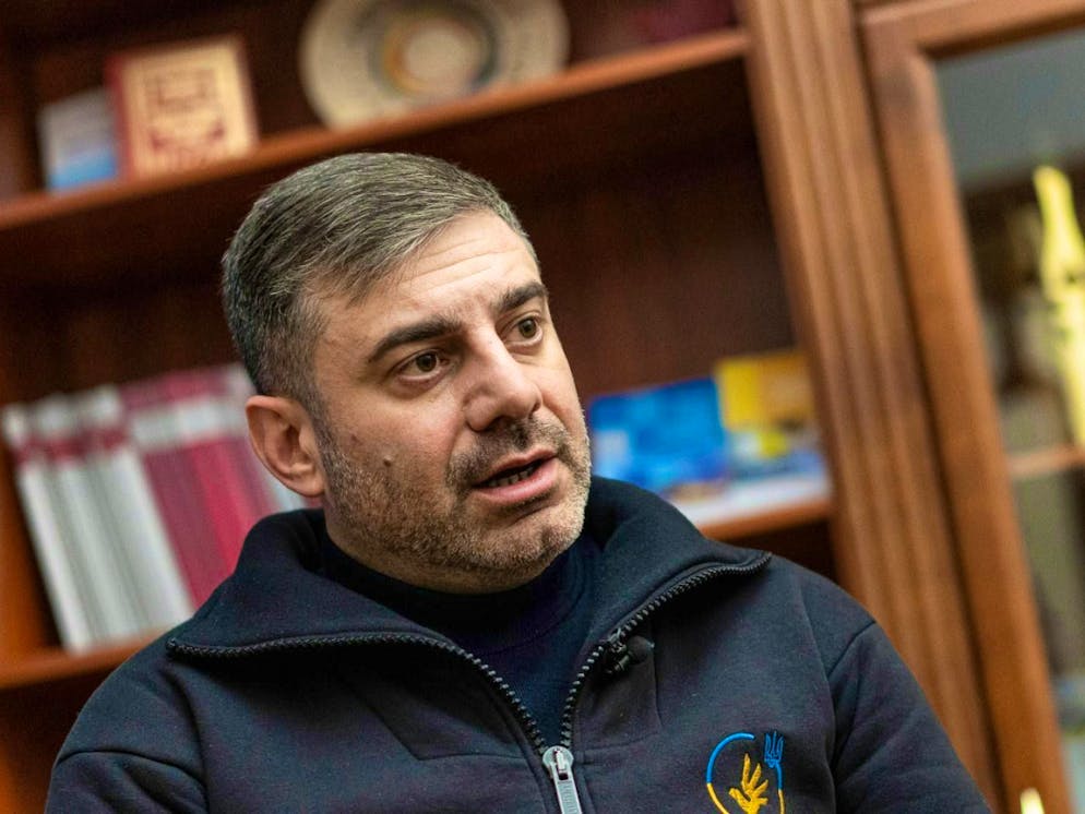 Dmytro Lubinez, Human Rights Commissioner of the Ukrainian Parliament.