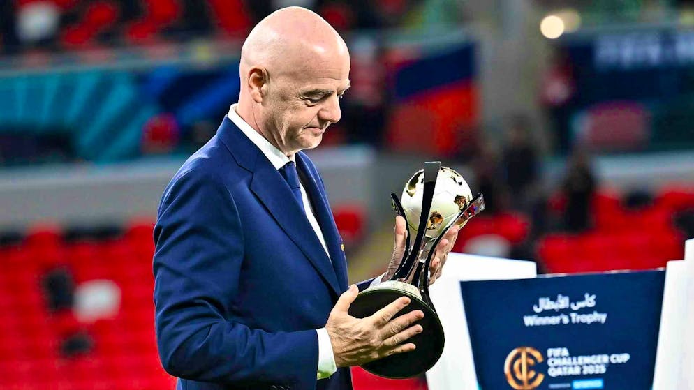 Gianni Infantino is awarding numerous trophies this year.