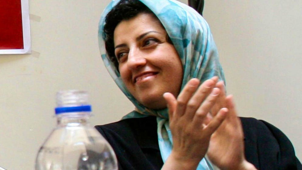 Narges Mohammadi, prix Nobel de la paix, a été interpellée vendredi dans la ville de Mashad, avec d'autres militants (archives).