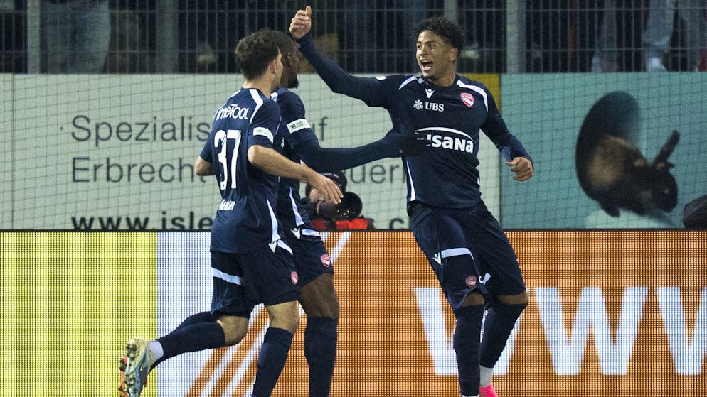 Video-Ticker. Zwei-Tore-Rückstand und in Unterzahl: Findet Winterthur gegen Thun einen Weg zurück?