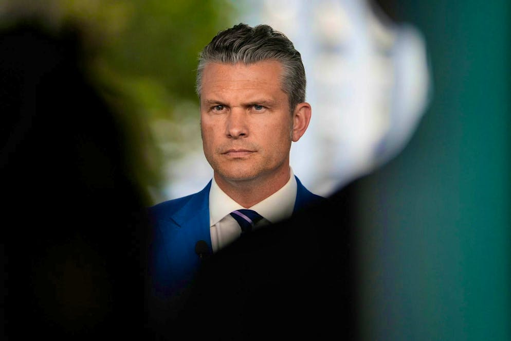 Criticized for his actions: Pentagon chief Pete Hegseth.