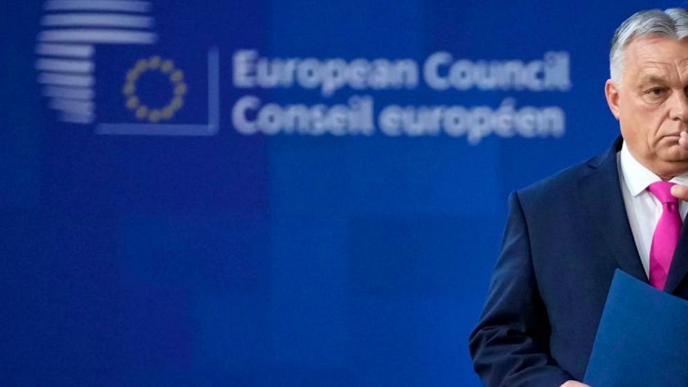 Viktor Orban, Ministerpräsident von Ungarn, stellt sich quer. (Archivbild)