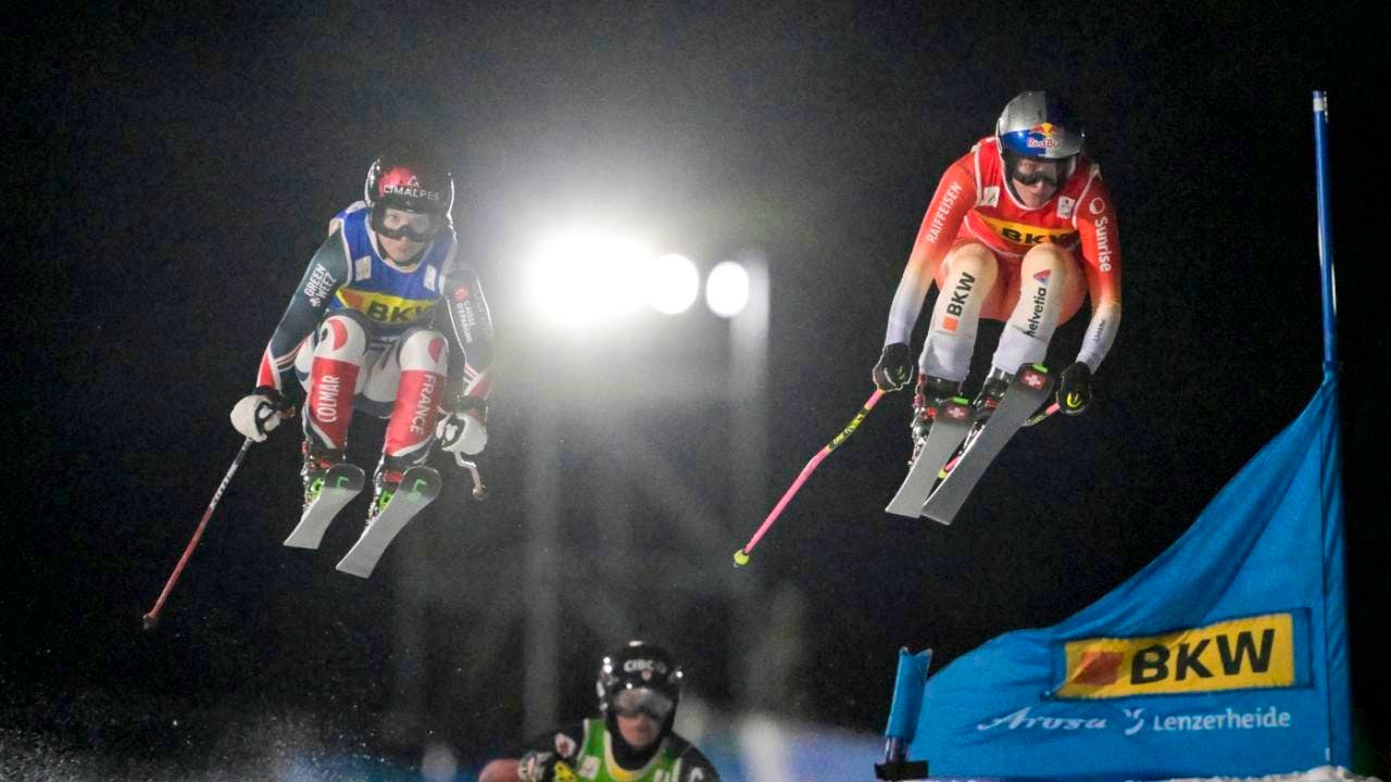 Ski cross. Fanny Smith on the podium for the eighth time in Arosa
