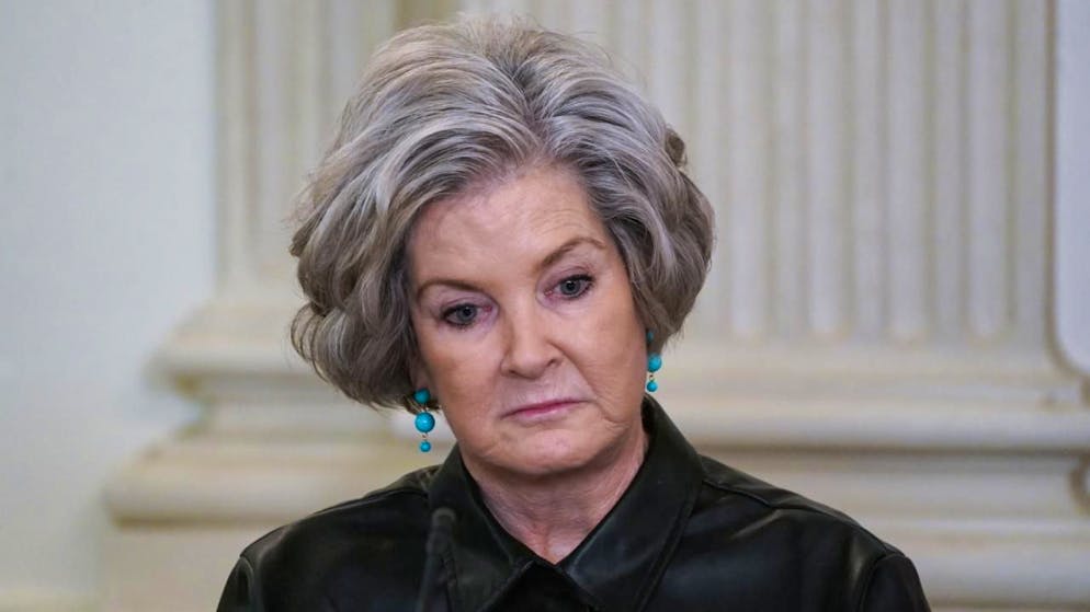 Susie Wiles, capo di gabinetto della Casa Bianca nominata da Trump il 20 gennaio 2025, nonché prima donna nominata per questa posizione. (foto d'archivio)