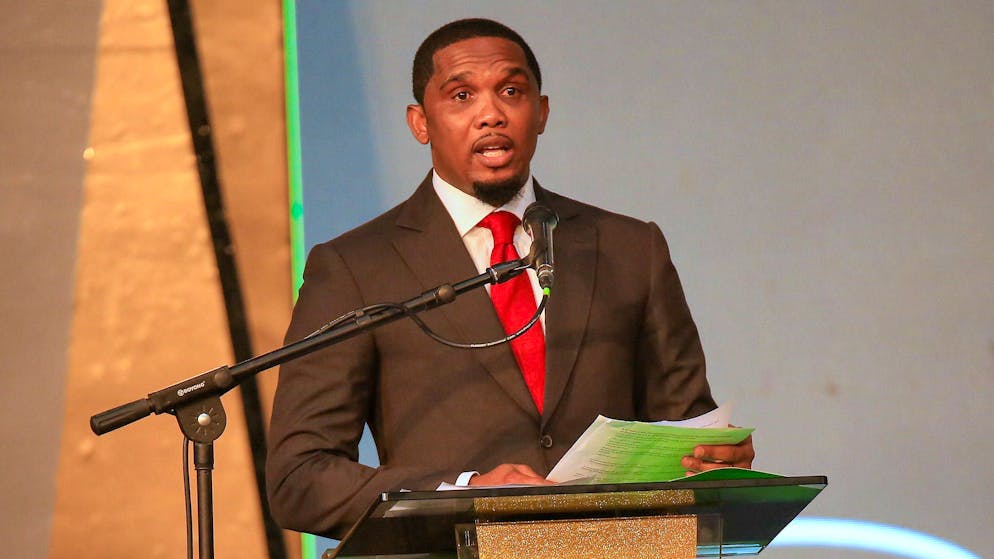 Samuel Eto’o ist seit 2021 Präsident von Kameruns Fussballverband.