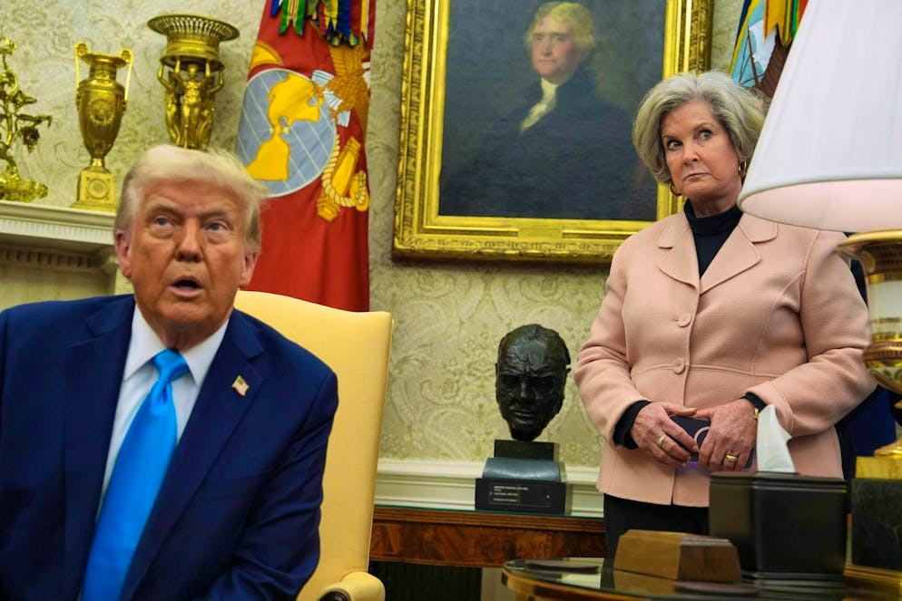 White House Chief of Staff Susie Wiles is surprisingly open about her boss. (Archive image)