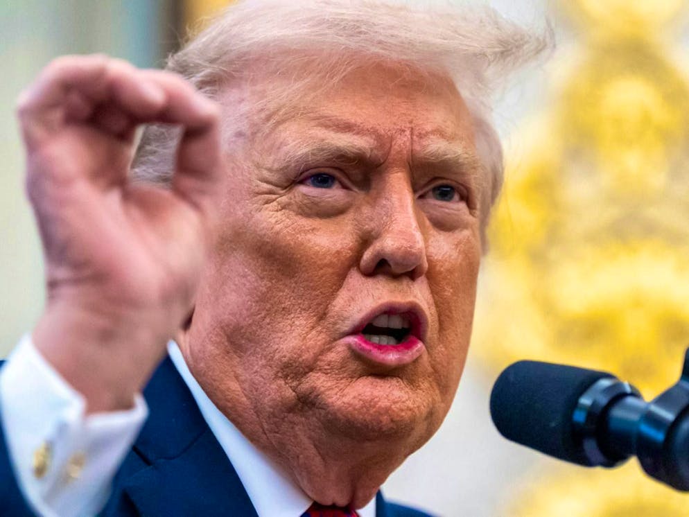 US President Donald Trump has extended the entry ban.