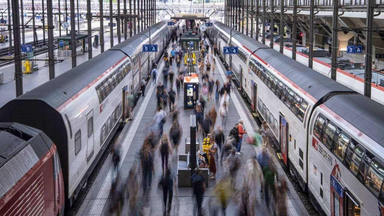 Transportation. Rail traffic in Lucerne severely restricted