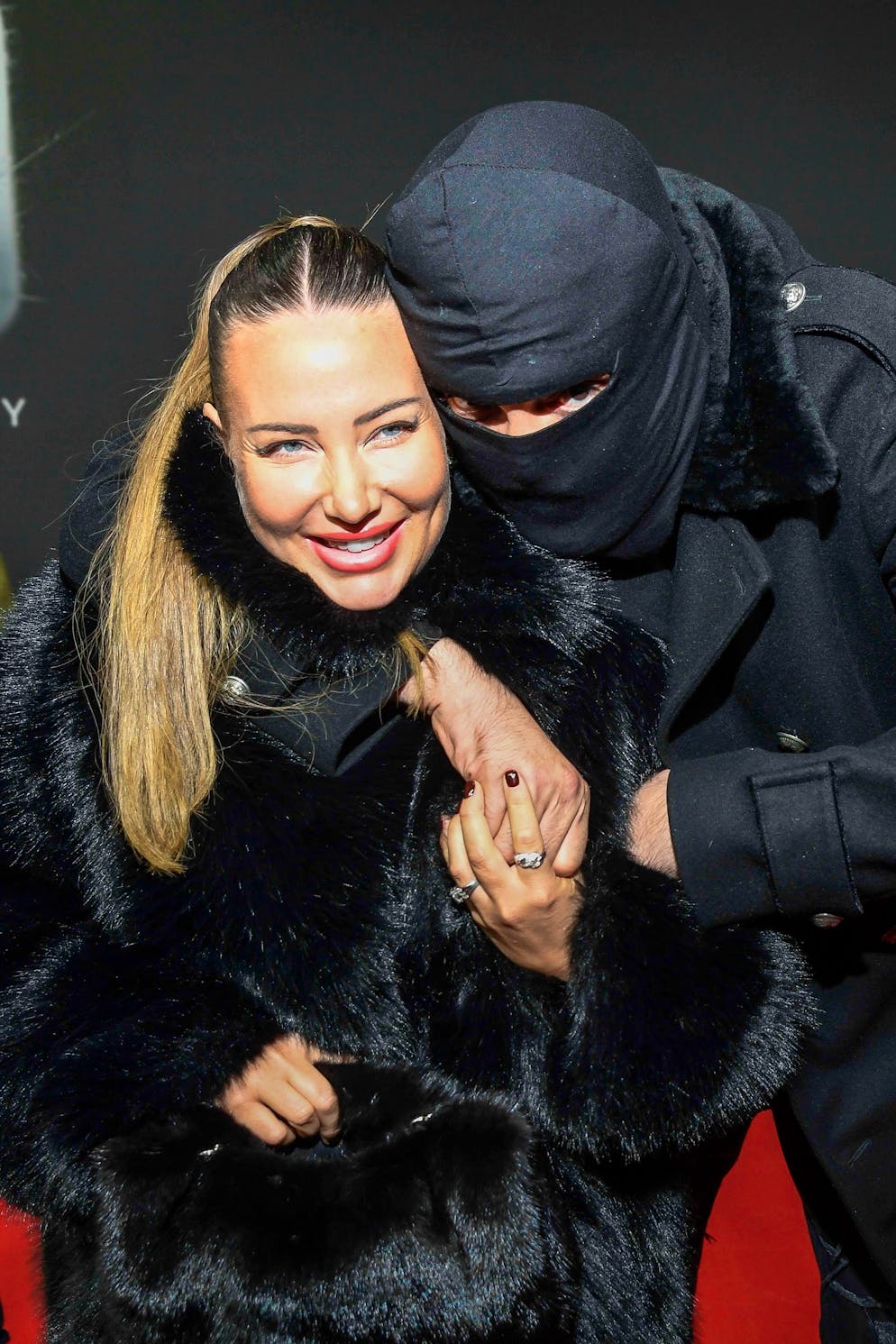 Nina Anhan mit Aykut Anhan, auch bekannt als Haftbefehl.