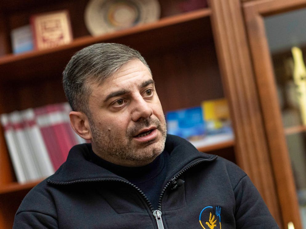 Dmytro Lubinez, Menschenrechtsbeauftragter des ukrainischen Parlaments.
