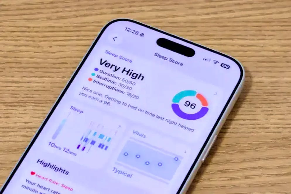 Der Schlaf soll mit dem neuen Update noch genauer getracked werden können.