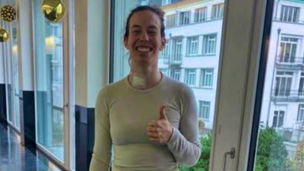 Dopo la caduta e le operazioni. Michelle Gisin: «Sono contenta di poter ancora muovere tutto il corpo»