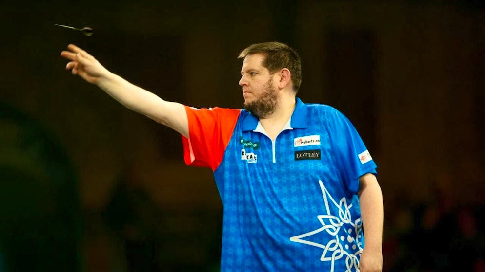 Exploit in London: Swiss darts pro Stefan Bellmont