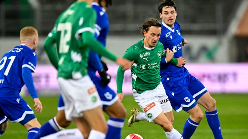 Einer der Eckpfeiler des St. Galler Höhenflugs in der ersten Saisonhälfte: Behar Neziri